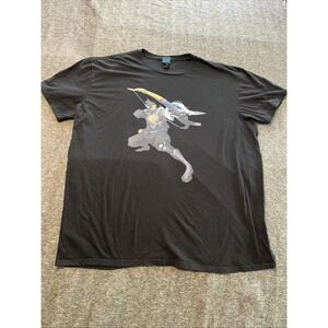 Overwatch Hanzo Shimada Adult T-Shirt Blizzard 2xl XXL Lightweight‎ Black